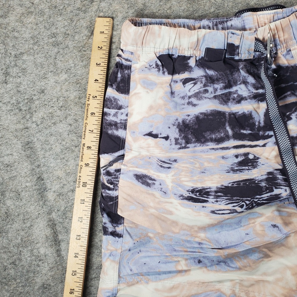 Nike ACG Shorts Men XL Marble Tie Dye Nylon Trail Gorpcore Purple Tan DH7149-540 - Picture 5 of 9